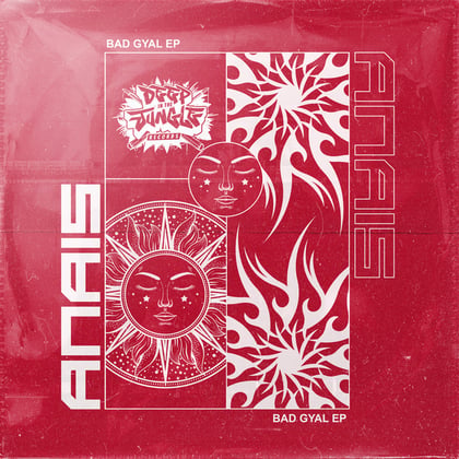 Badgyal EP album by Anaïs - Drum and Bass Cover Art