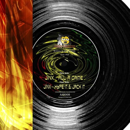 All A Game album by Jinx - Drum and Bass Cover Art