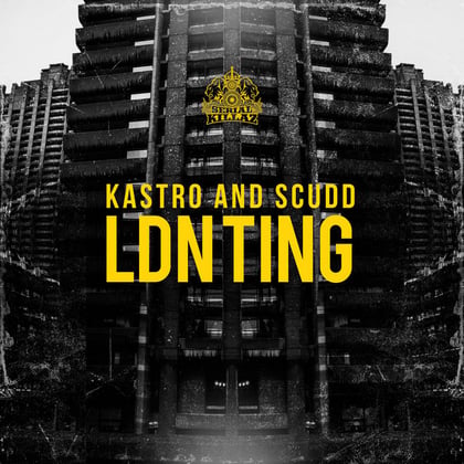 LDN TING album by Scudd - Drum and Bass Cover Art