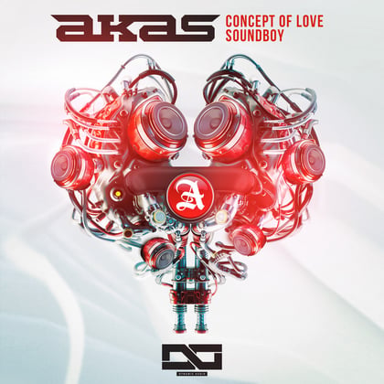 Concept of Love album by DJ Hybrid & AKAS - Drum and Bass Cover Art