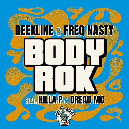 Body Rok album by Deekline - Drum and Bass Cover Art