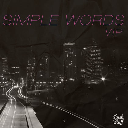 Simple Words VIP album by Flame - Drum and Bass Cover Art