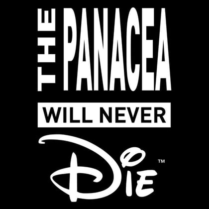 The Panacea will never die EP album by The Panacea - Drum and Bass Cover Art
