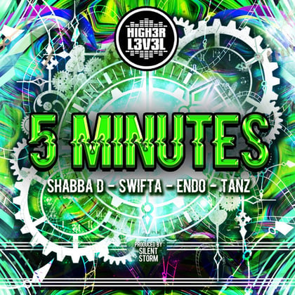 5 minutes album by MC Shabba D, MC Endo & Swifta - Drum and Bass Cover Art