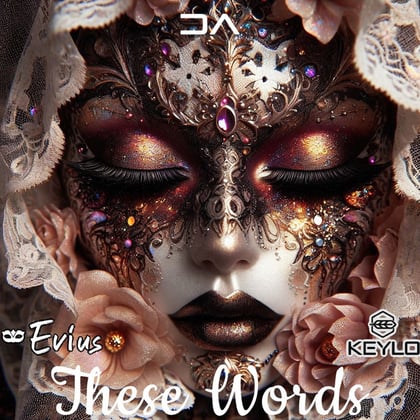 These Words album by Keylo - Drum and Bass Cover Art