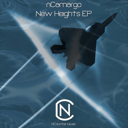 New Heights album by nCamargo - Drum and Bass Cover Art