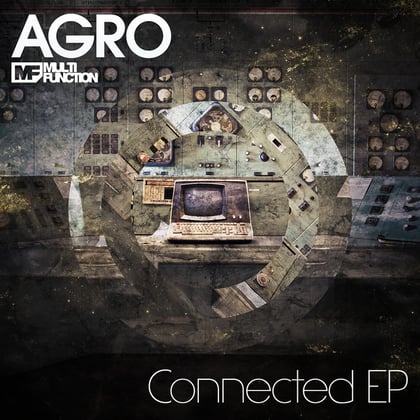 Connected album by Agro, Hizzleguy & Mr Traumatik - Drum and Bass Cover Art