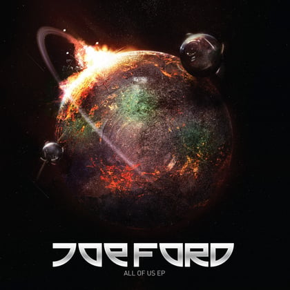 All of Us album by Joe Ford - Drum and Bass Cover Art