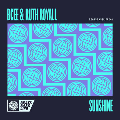 Sunshine album by Koven, BCee & Ruth Royall - Drum and Bass Cover Art
