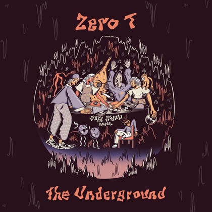 The Underground album by Zero T - Drum and Bass Cover Art