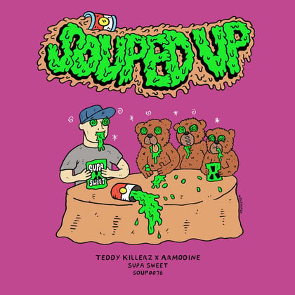 Supa Sweet album by Teddy Killerz - Drum and Bass Cover Art