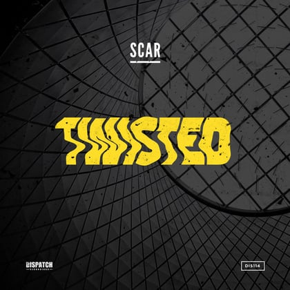 Twisted EP album by Scar - Drum and Bass Cover Art