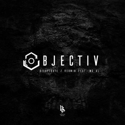 Dilapidate/Vermin feat. MC XL album by Objectiv - Drum and Bass Cover Art