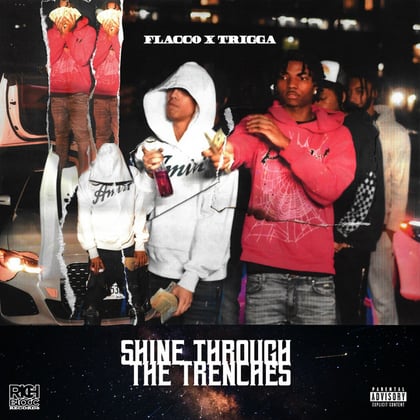 Shine Through The Trenches album by Trigga - Drum and Bass Cover Art