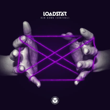 Run Down (Control) album by Loadstar - Drum and Bass Cover Art
