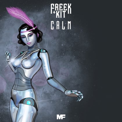 Calm album by Freek & Kit Rice - Drum and Bass Cover Art