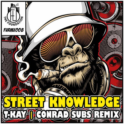 Street Knowledge album by Conrad Subs - Drum and Bass Cover Art