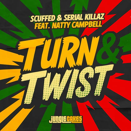 Turn & Twist album by Serial Killaz - Drum and Bass Cover Art
