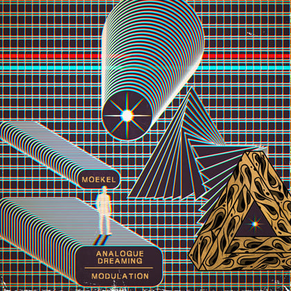 Analogue Dreaming / Modulation album by Moekel - Drum and Bass Cover Art