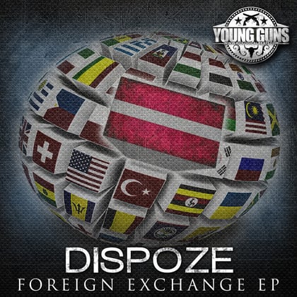 Foreign Exchange album by Bru-C, Bou & Dispoze - Drum and Bass Cover Art