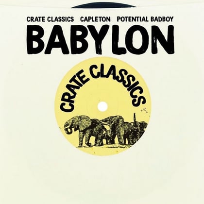 Babylon album by Potential Badboy - Drum and Bass Cover Art