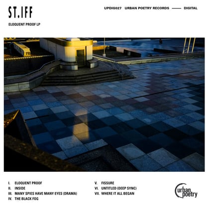 Eloquent Proof LP album by St.iff - Drum and Bass Cover Art