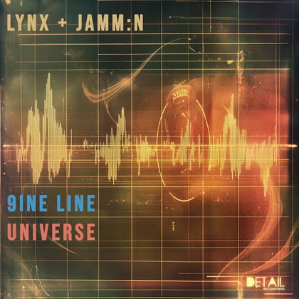 9ine Line album by Lynx - Drum and Bass Cover Art