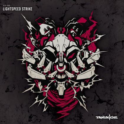 Lightspeed Strike album by Tanukichi - Drum and Bass Cover Art