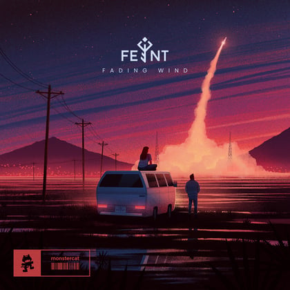 Fading Wind album by Feint - Drum and Bass Cover Art