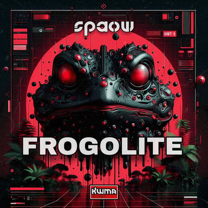 Frogolite album by Spaow - Drum and Bass Cover Art