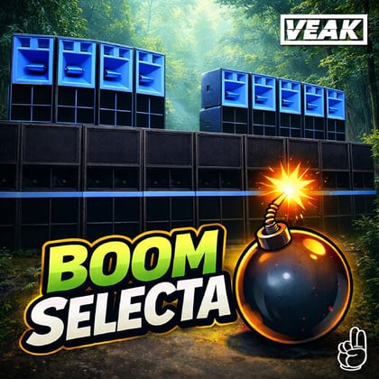 Boom Selecta album by Veak - Drum and Bass Cover Art