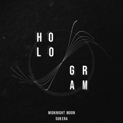 Hologram album by MidKnighT MøøN - Drum and Bass Cover Art