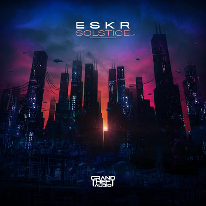 Noize of Thunder album by ESKR - Drum and Bass Cover Art