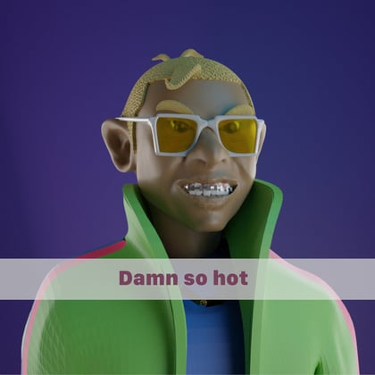 Damn So Hot album by Kung - Drum and Bass Cover Art