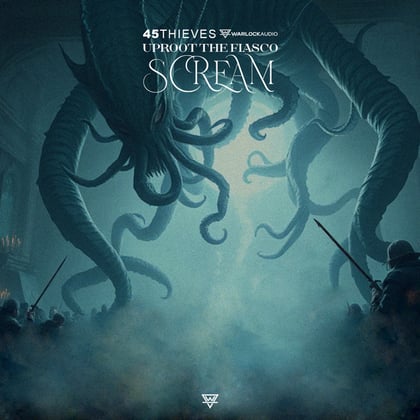 Scream album by 45Thieves - Drum and Bass Cover Art
