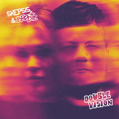 Double Vision (Extended) album by Skepsis - Drum and Bass Cover Art