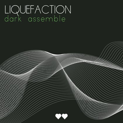 Dark Assemble album by Liquefaction - Drum and Bass Cover Art