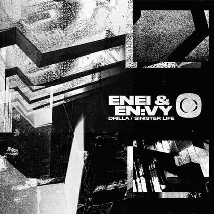 Drilla / Sinister Life album by Enei - Drum and Bass Cover Art
