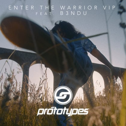 Enter The Warrior VIP album by The Prototypes - Drum and Bass Cover Art