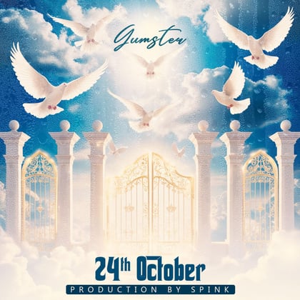 24th October album by Gumster - Drum and Bass Cover Art