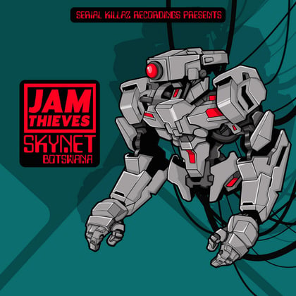 Skynet / Botswana album by Jam Thieves - Drum and Bass Cover Art