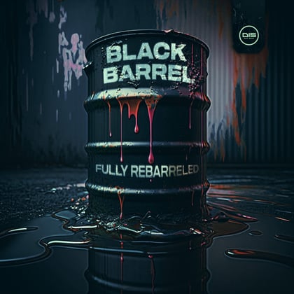 Fully Rebarreled album by Black Barrel - Drum and Bass Cover Art