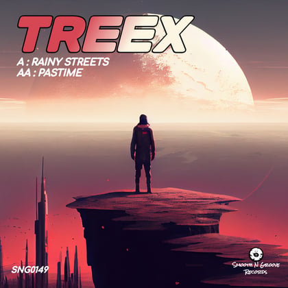 Rainy Streets / Pastime album by Treex - Drum and Bass Cover Art