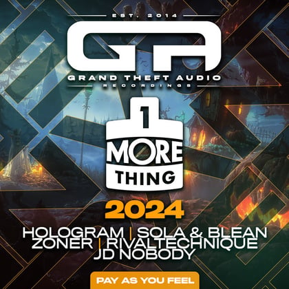 New Day album by JD Nobody - Drum and Bass Cover Art