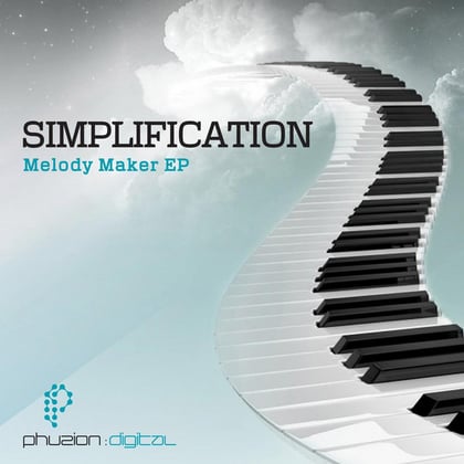 Melody Maker album by Simplification - Drum and Bass Cover Art