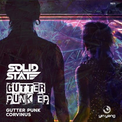 Gutter Punk EP album by Solid State - Drum and Bass Cover Art