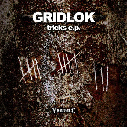 Tricks album by Gridlok - Drum and Bass Cover Art