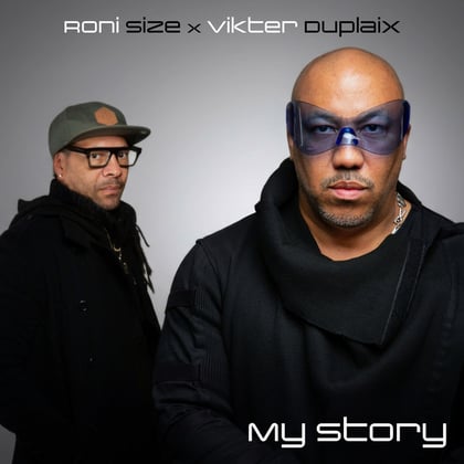 My Story album by Roni Size & Vikter Duplaix - Drum and Bass Cover Art