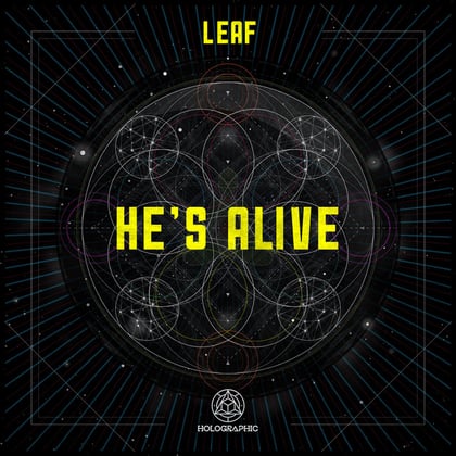 He's Alive album by Leaf - Drum and Bass Cover Art