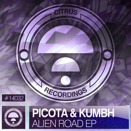 Alien Road EP album by Picota - Drum and Bass Cover Art